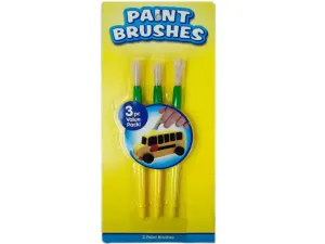 Bulk SC658 3 Pack 7quot; Paint Brushes