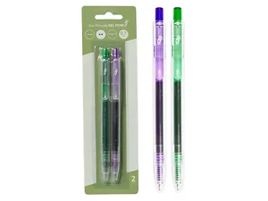CI203 | Bulk Buys Eco-Friendly Retractable Gel Pens - Green