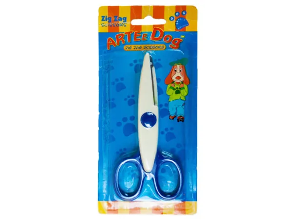 Bulk SC660 Artee Dog Zig Zag Craft Scissors