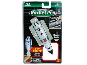 AF612 | Bulk Buys Rocket Pen with Pullback Action for Kids