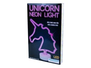 Bulk GE079 Tabletop Battery Operated Unicorn Neon Light