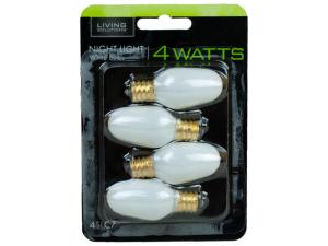 Bulk HD152 4 Pack 4w Soft White Night Light Bulb