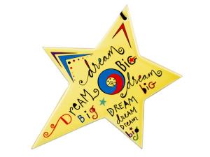 Bulk CH255 Dream Big Ceramic Ornament