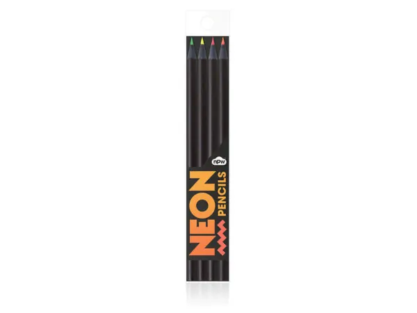 Bulk BB755 4 Pack Neon Colored Pencils