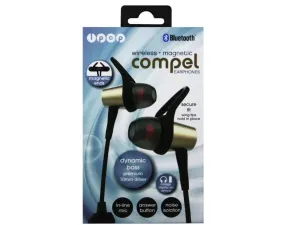 Bulk EN591 Ipop Compel Gold Bluetooth Earphones With Case