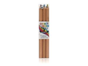 Bulk BB739 3 Pack Chunky Rainbow Colored Pencils