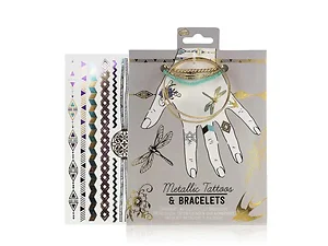 BB747 | Bulk Buys Trendy Metallic Tattoos and Boho