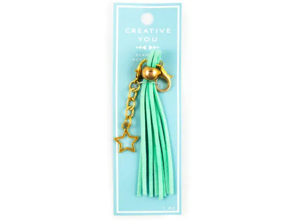 Bulk CH288 Create You Green Keychain Tassel