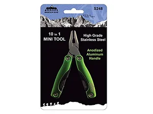 Bulk Buys Sierra Mountain Gear 10-in-1 Outdoor Multi-Tool