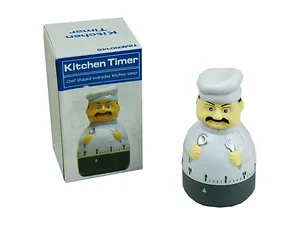 EC304 | Bulk Buys Classic Chef Kitchen Timer - No Batteries