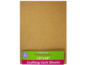 MM100G5 | Bulk Buys Versatile Jumbo Crafting Cork Sheet for