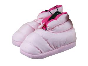 Bulk GE427 Kid039;s Puffy Slippers- Assorted Colors Sizes 5-9