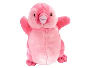 DD254 | Bulk Buys Adorable 12-Inch Pink Plush Penguin Toy