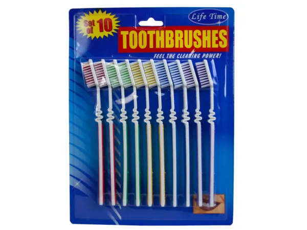 Bulk GR319 10 Pack Toothbrush