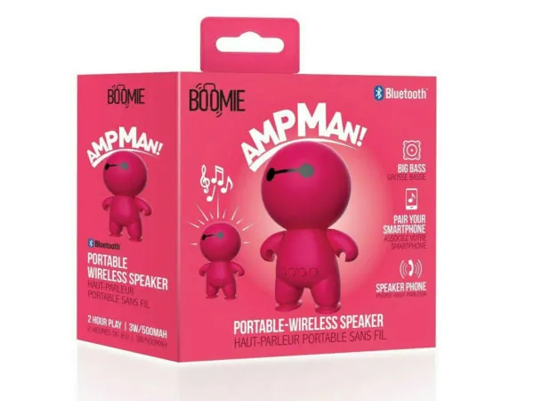 Bulk EN548 Ampman Pink Bluetooth Speaker