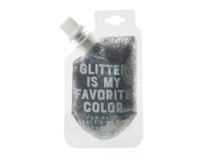 Bulk FB529 Silver Mini Body Glitter Pouch