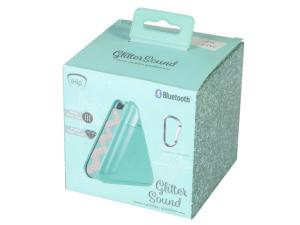 Bulk BB813 Ihip Glitter Sound Blueooth Speaker Assorted Pink  Aqua