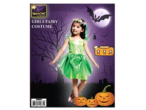 Bulk Buys Flower Fairy Dress with Matching Headwear Costume