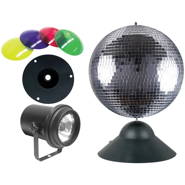 Adj MB 8 COMBO Mirror Ball Combo