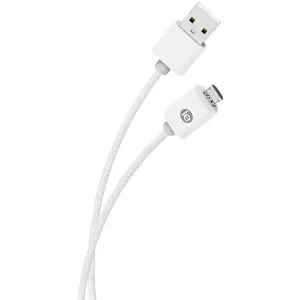 Iessentials IEN-BC6M-WT 6ft Micro Braided Cbl Wht