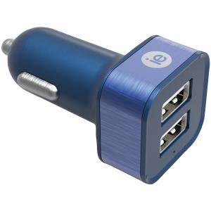 Iessentials IEN-PC22A-BL 2.4a Dl Usb Car Chrg Blu