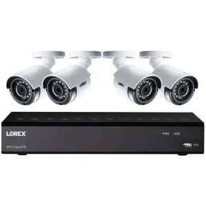 Lorex LHA41041TC4B 4ch 4x4mp Bllt Cam Sys