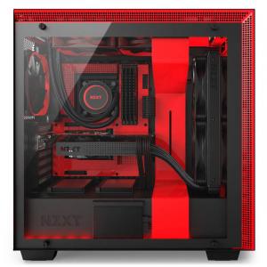 Nzxt CA-H700W-BR H700i No Power Supply Atx Mid Tower W Lighting And Fa