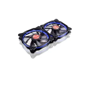 Raijintek RAIJINTEK AURAS 12 Blue LED Case Fan (2-Pack,