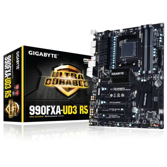 Gigabyte GA-990FXA-UD3-R5 Ga-990fxa-ud3-r5 Socket Am3+ Amd 990fx Ddr3 