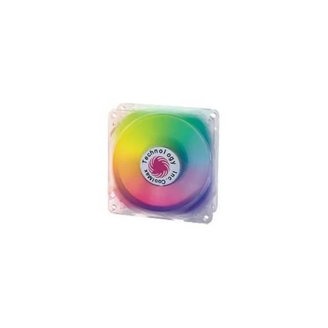 Coolmax CMF-825-MU 80mm Chameleon Led Cooling Fan - Rgb Lights