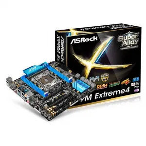 Asrock X99M EXTREME4 X99m Extreme4 Lga2011-v3 Intel X99 Ddr4 Quad Cros