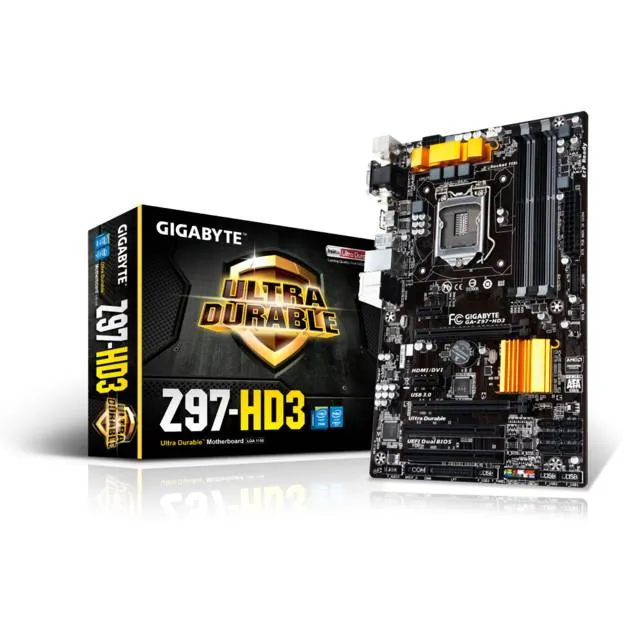 Gigabyte GA-Z97-HD3 Ga-z97-hd3 Lga1150 Intel Z97 Ddr3 2-way Crossfirex