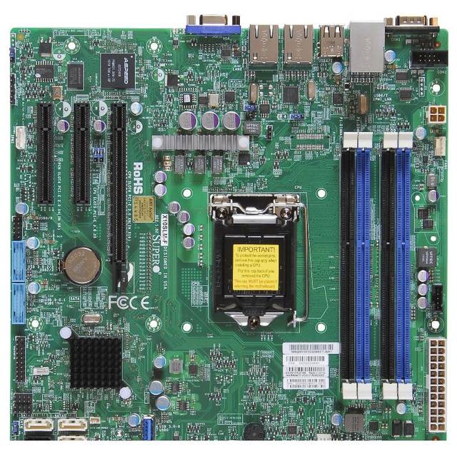 Supermicro MBD-X10SLM+-F-O Microatx Server Motherboard Lga1150 C224