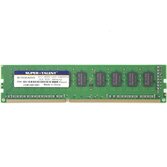 Super W1333EA2GS(SZ) Ddr3-1333 2gb256mx8 Ecc Cl9 Samsung Chip Server M