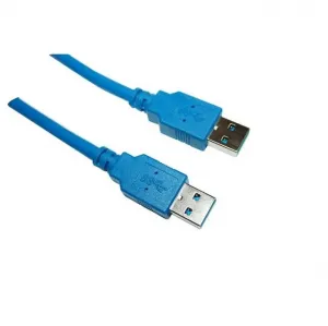 Vcom CU303-6FEET 6ft Usb 3.0 Type A To Type A Male Cable - Fast Data T