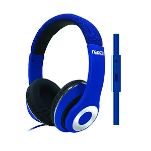 NE-943-BLUE | Naxa Electronics Naxa BACKSPIN Pro Headphones