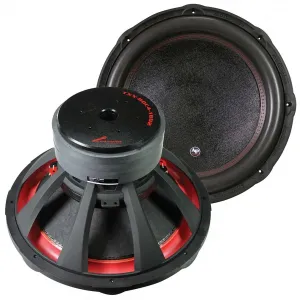 Audiopipe TXXBDC418D2 18 Woofer 3400 Watts Max  2 Ohm Dvc