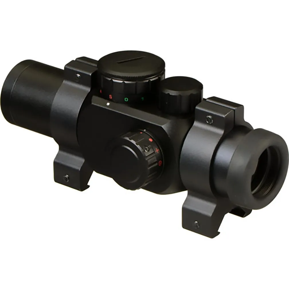 Vista19 730135 Bushnell 1x28 Black Matte Red Dot 4 Dial-in Redgreen Re