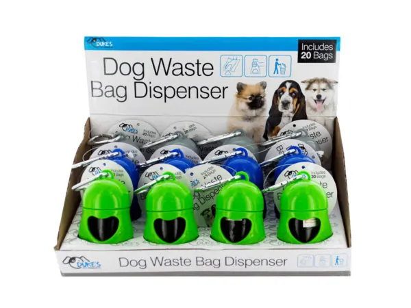 Dukes OS948 Dog Waste Bag Dispenser Countertop Display