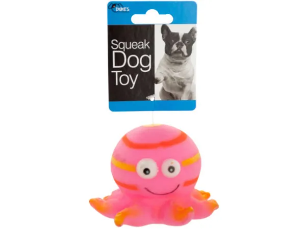 Dukes DI563 Octopus Squeak Dog Toy