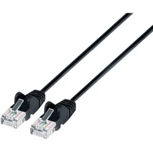 Intellinet 742078 1.5' Cat6 Slm Cbl Blk