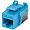 772259 | Intellinet Network Solutions CAT5E KYSTN JCK BLUE