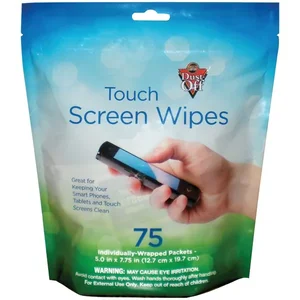 DTSW75 | Dust Off 75CT TOUCH SCRN WIPES