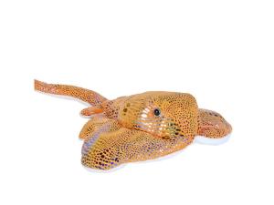 Bulk DD293 Wild Republic Plush Orange Glitter Stingray