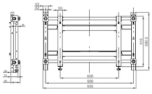 WMN-460UTD | Samsung Videowall Wall Mount for 460UT Series