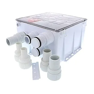 Rule Rule Shower Drain Box w/1100 GPH Pump - 24V