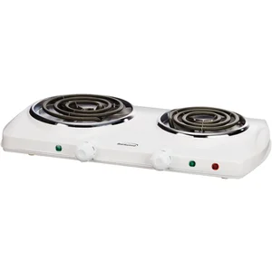 Brentwood Brentwood Electric 1500W Double Burner Spiral