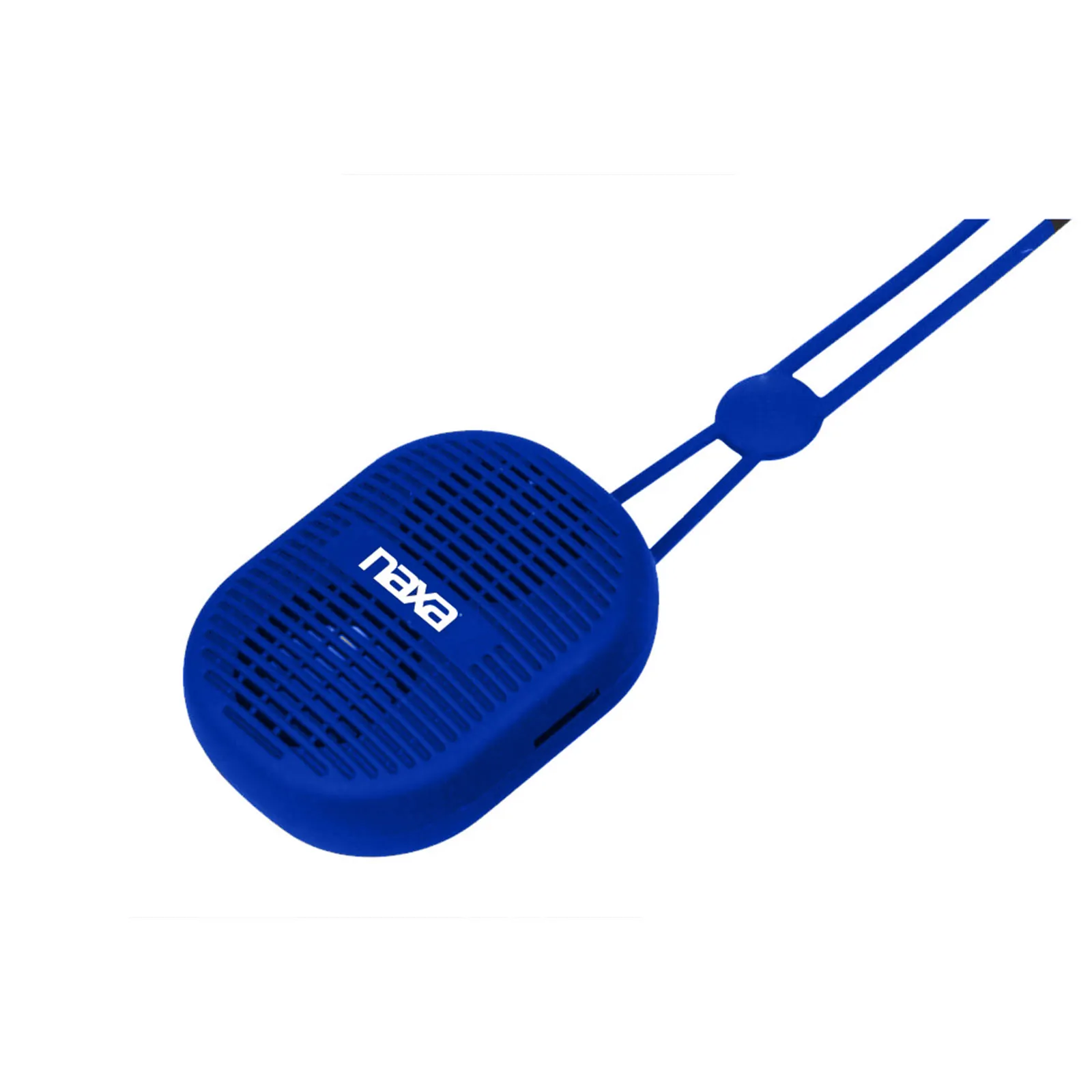 Naxa NAS-3046-BLUE Naxa Neckband Speaker With Bluetoothreg;- Blue