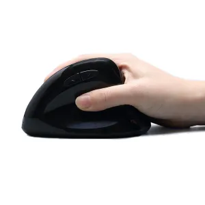 Adesso 8K0505 2.4ghz Wireless Ergonomic Vertical Right-handed Mouse - 