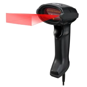 Adesso 2MB508 Nuscan 7600tu 2d Antimicrobial Handheld Barcode Scanner 